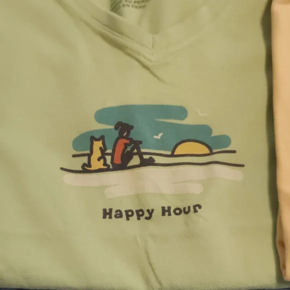 Life Is Good Cream Women's T-Shirt - Picture 8 of 9